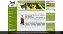 Desktop Screenshot of miiz.waw.pl